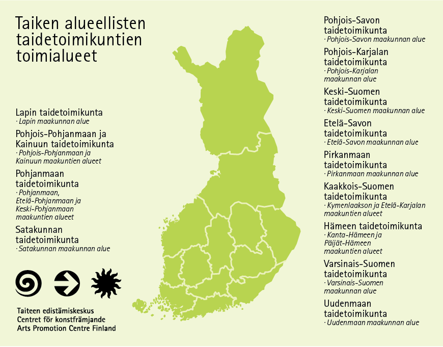 Alueelliset taidetoimikunnat