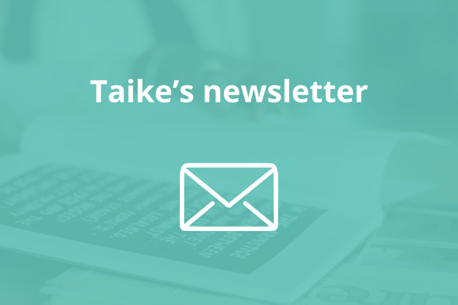 Taike&#039;s newsletter